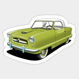 Nash Metropolitan in green Sticker